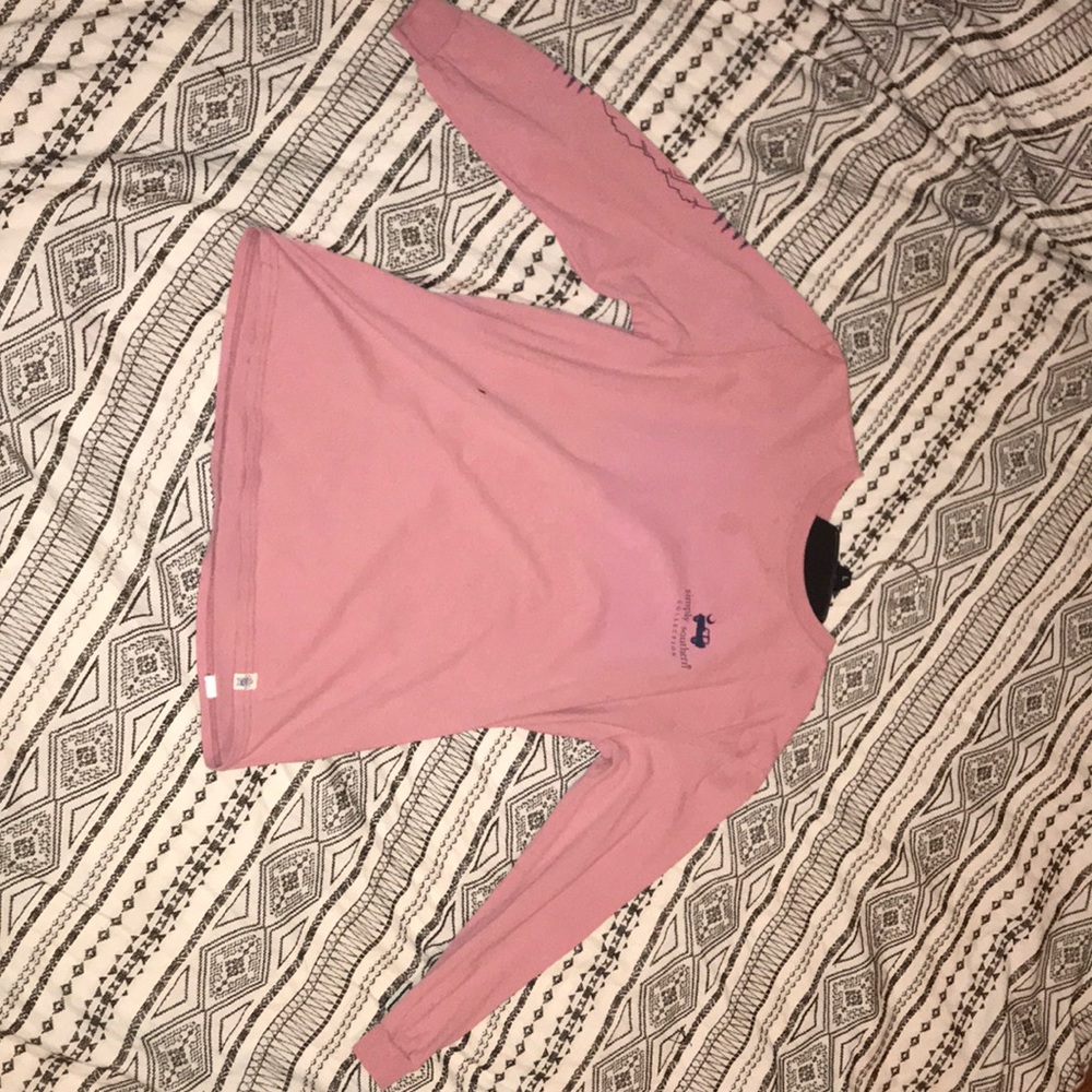 Pink Cream colored long sleeve shirt